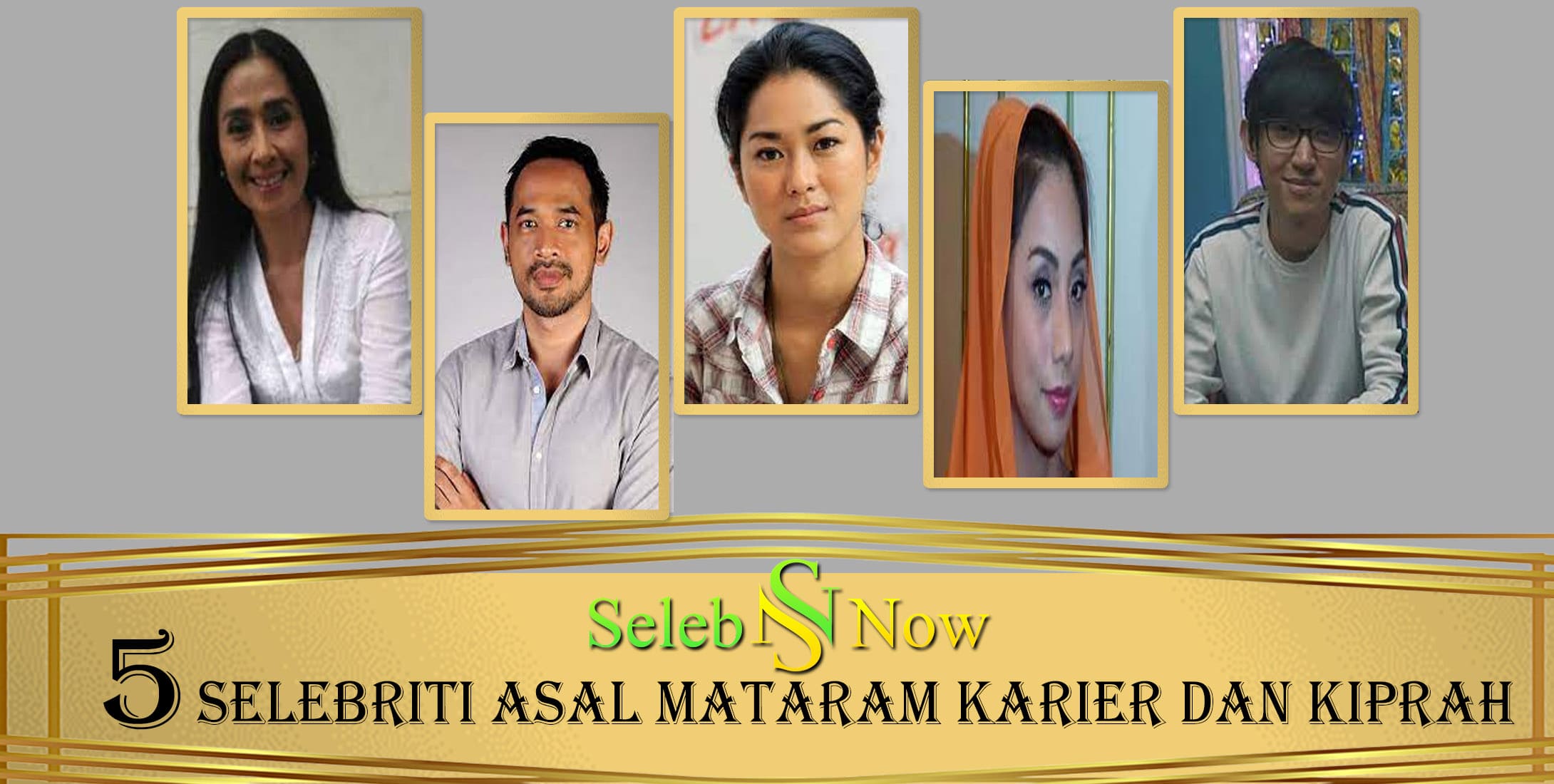 5 Selebriti Asal Mataram