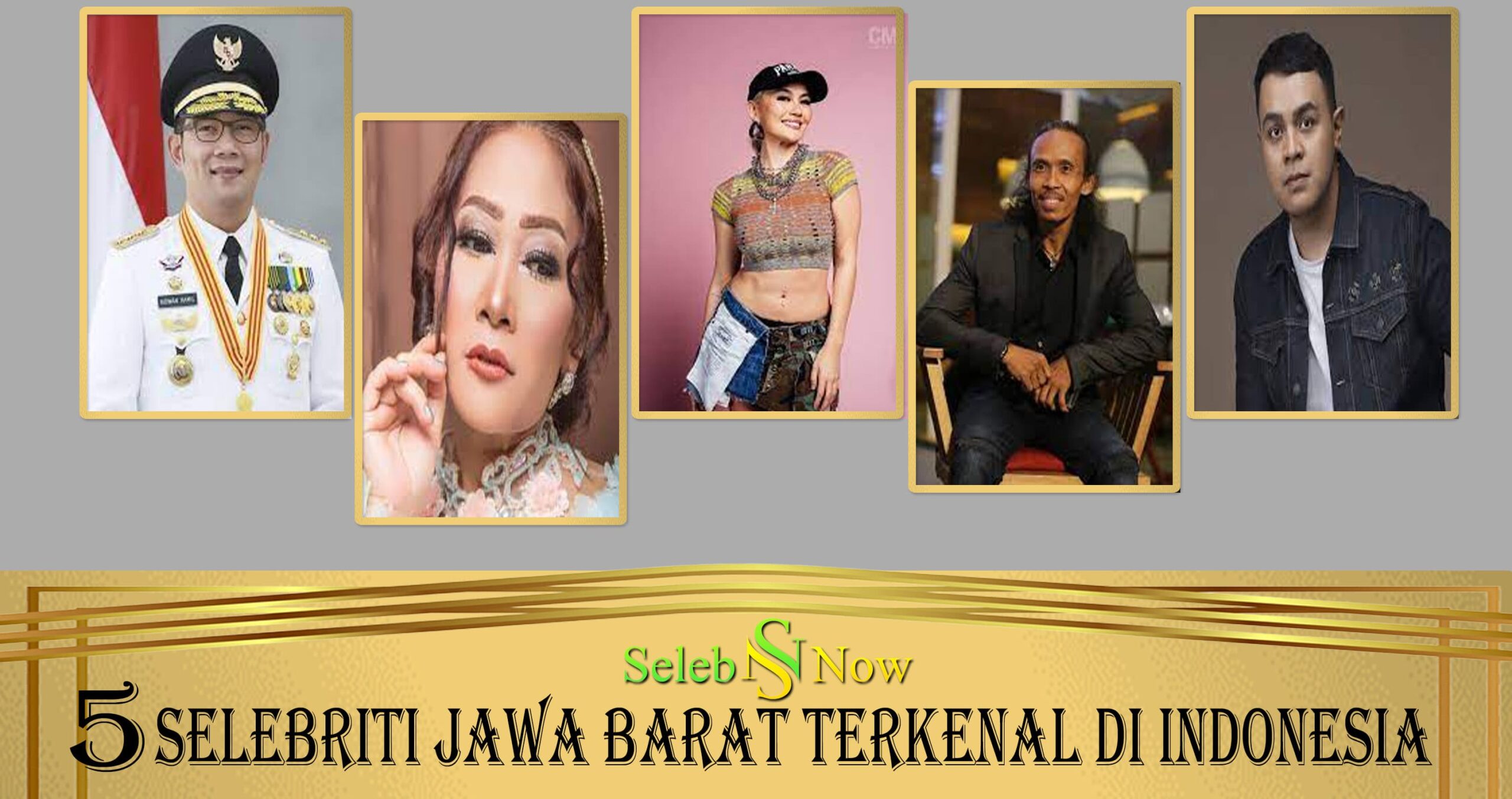 5 Selebriti Jawa Barat