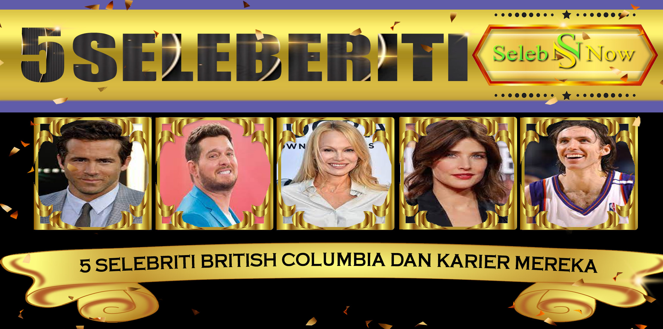 5 Selebriti British Columbia