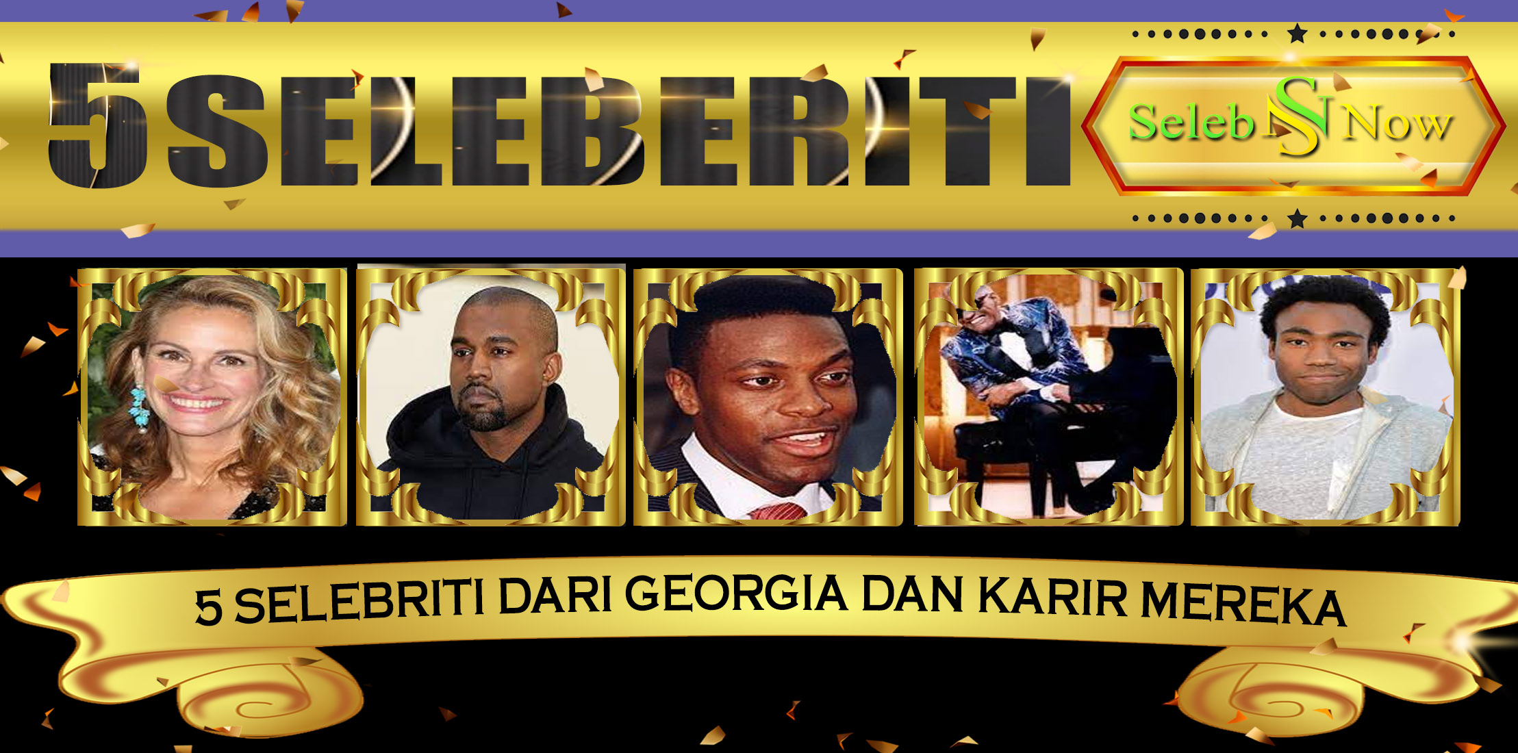 5 Selebriti dari Georgia