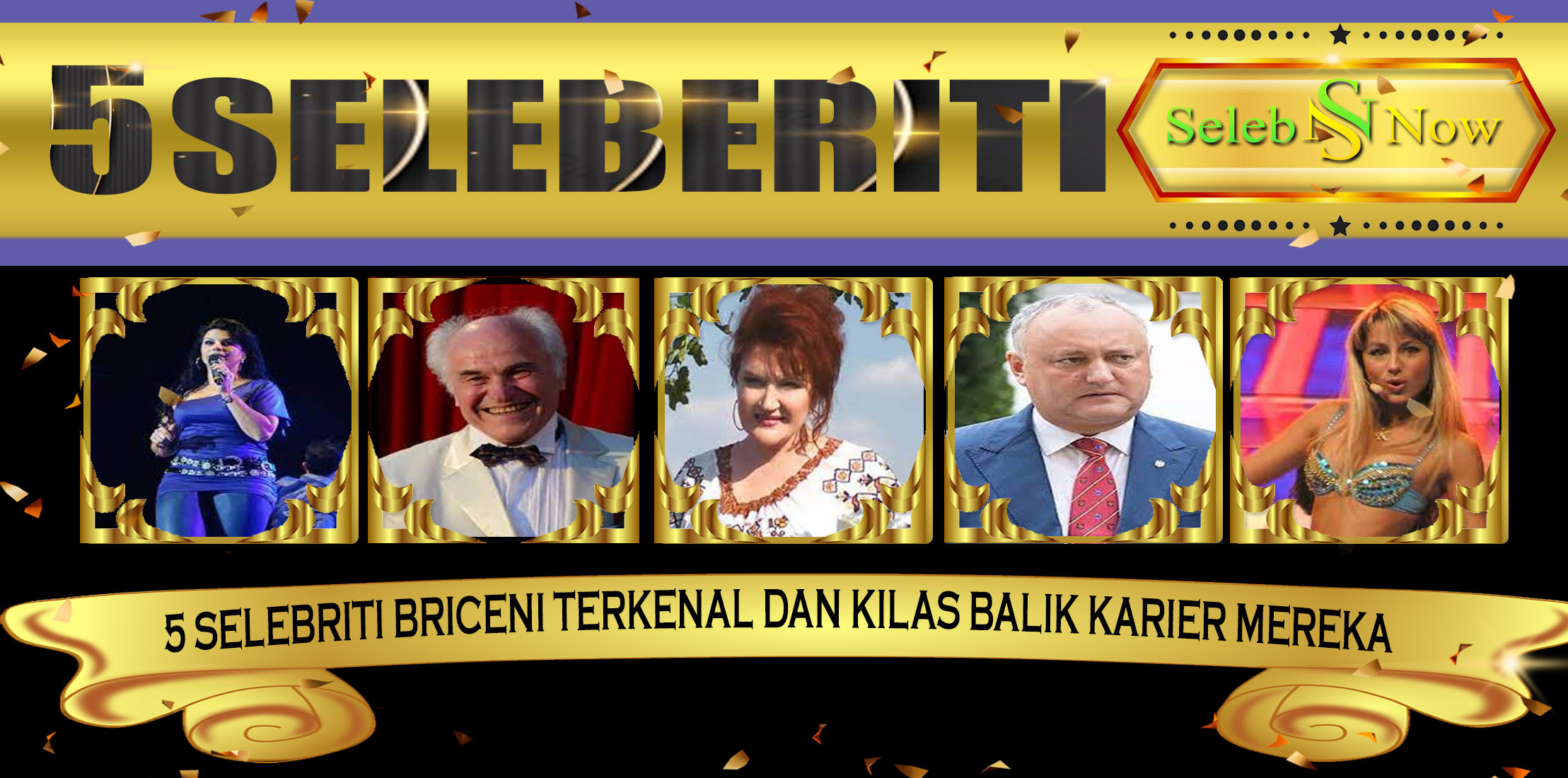 5 Selebriti Briceni Terkenal