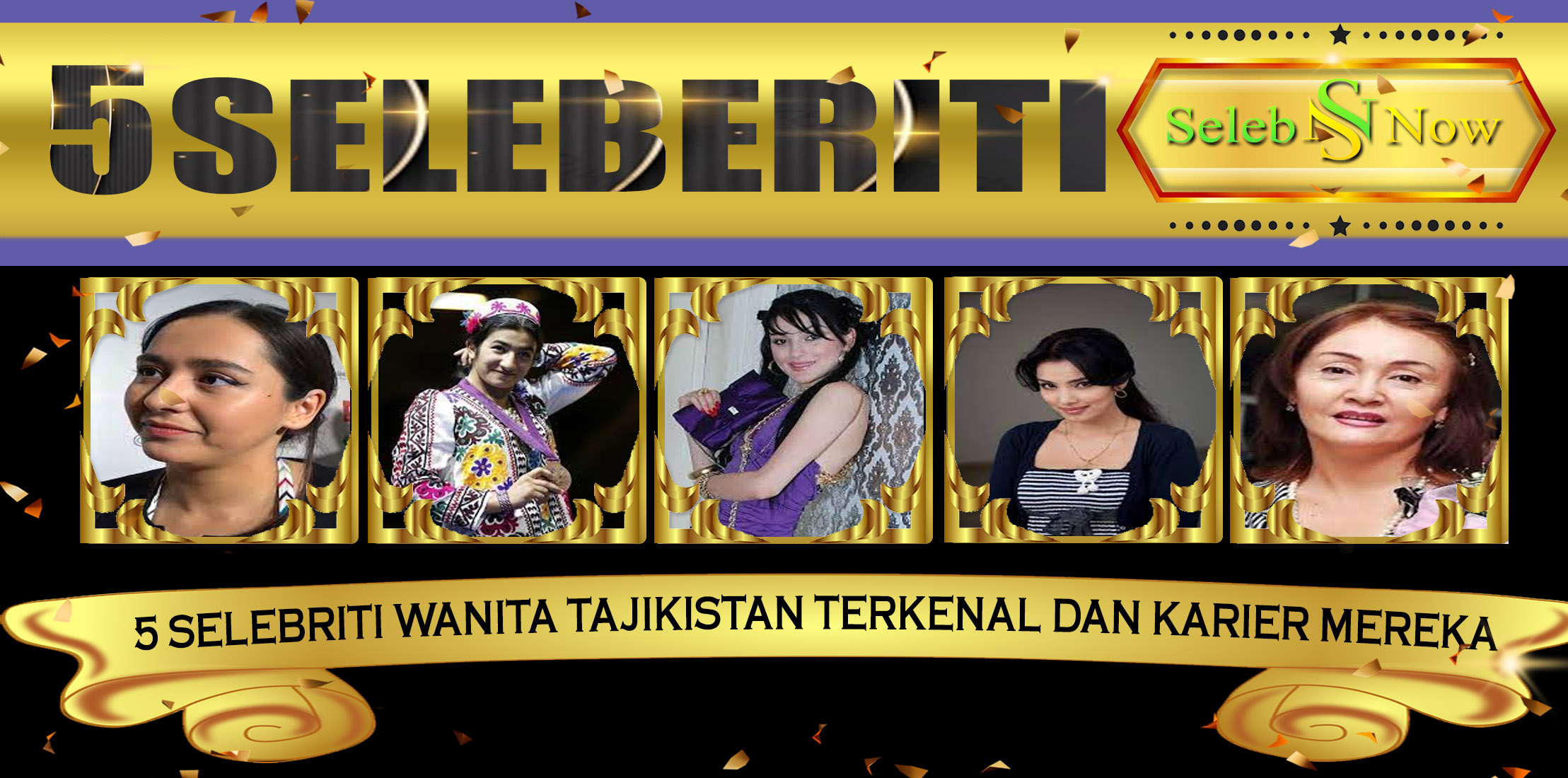 5 Selebriti Wanita Tajikistan