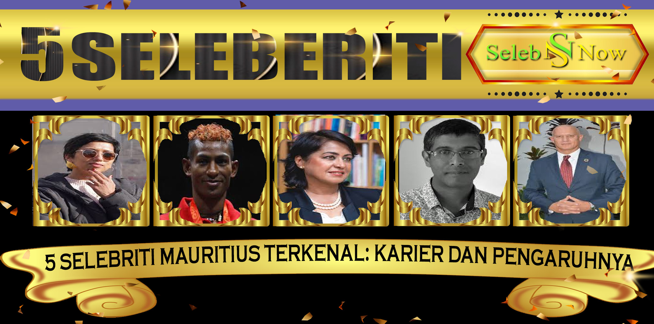 5 Selebriti Mauritius Terkenal