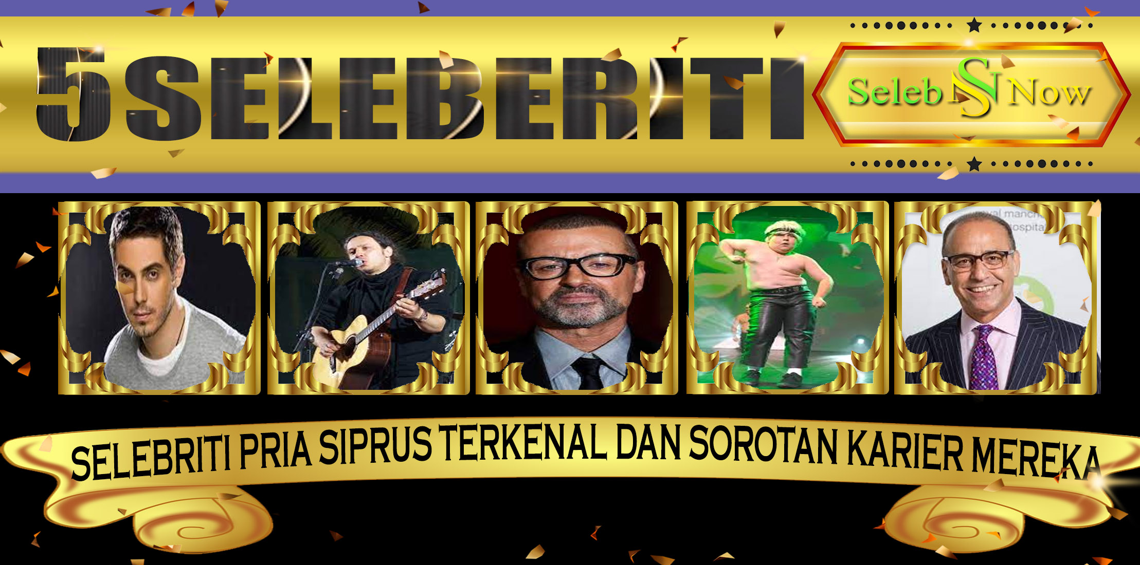 5 Selebriti Pria Siprus