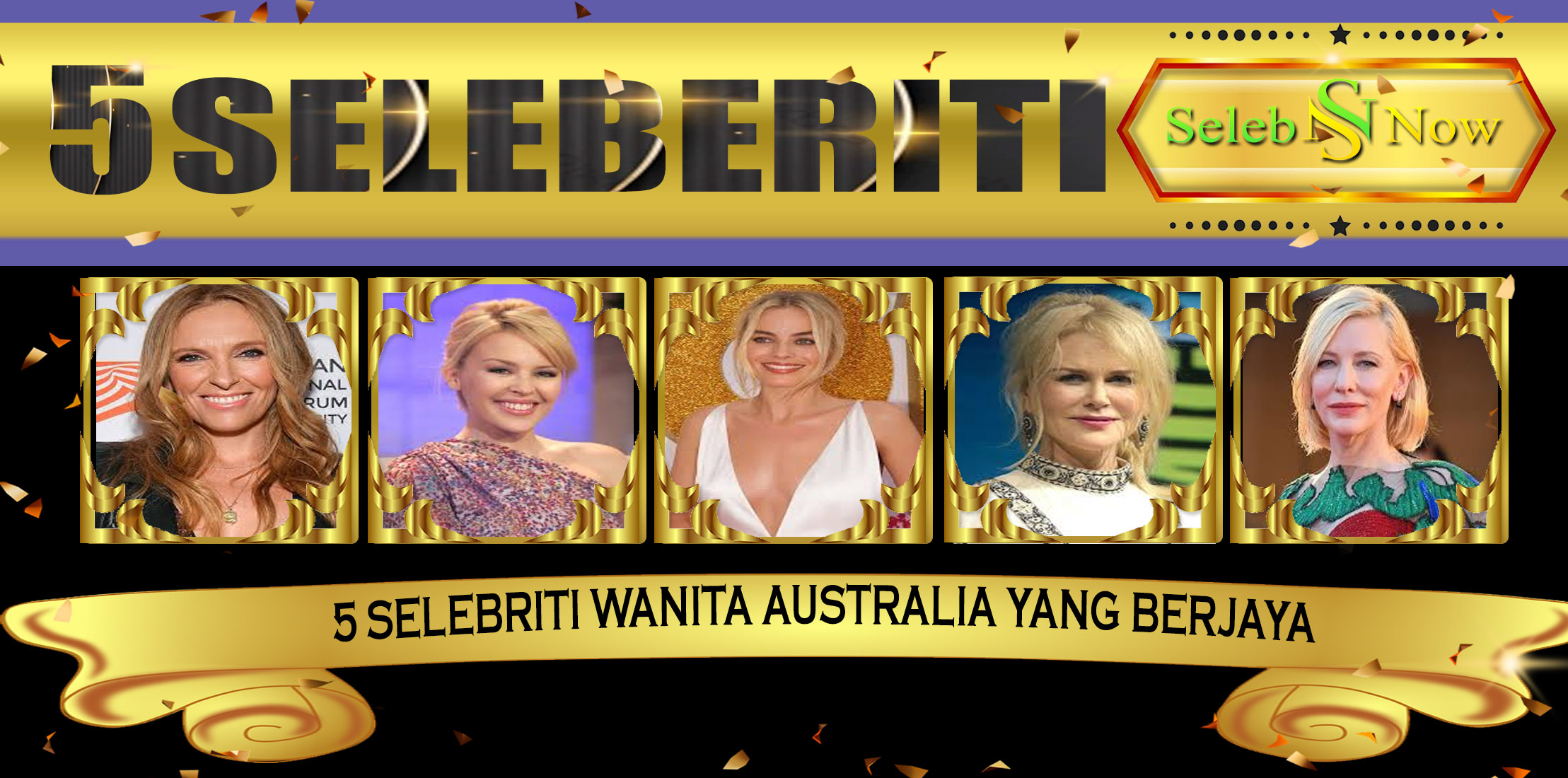 5 Selebriti Wanita Australia