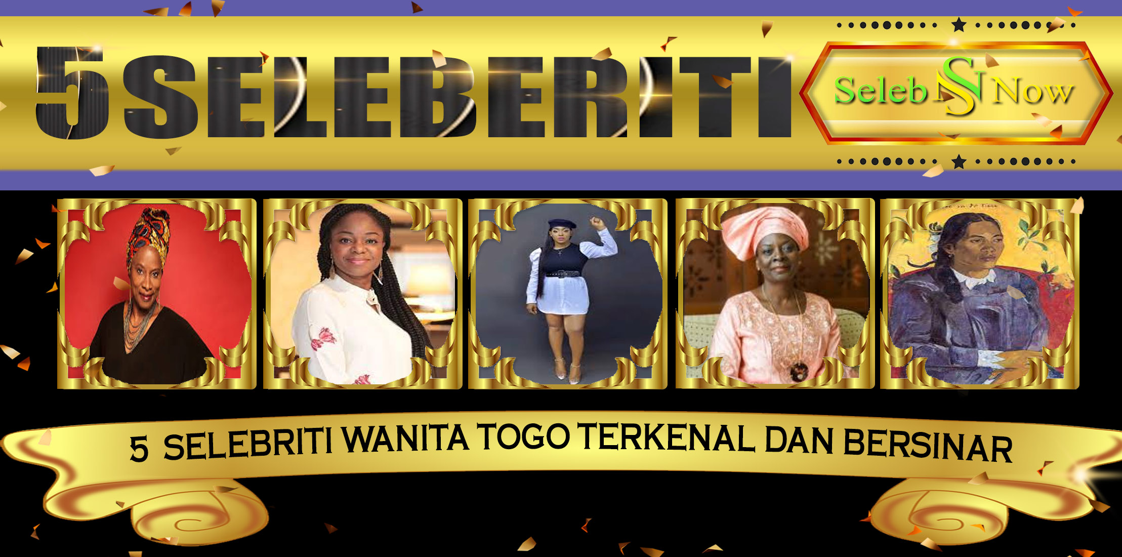 5 Selebriti Wanita Togo