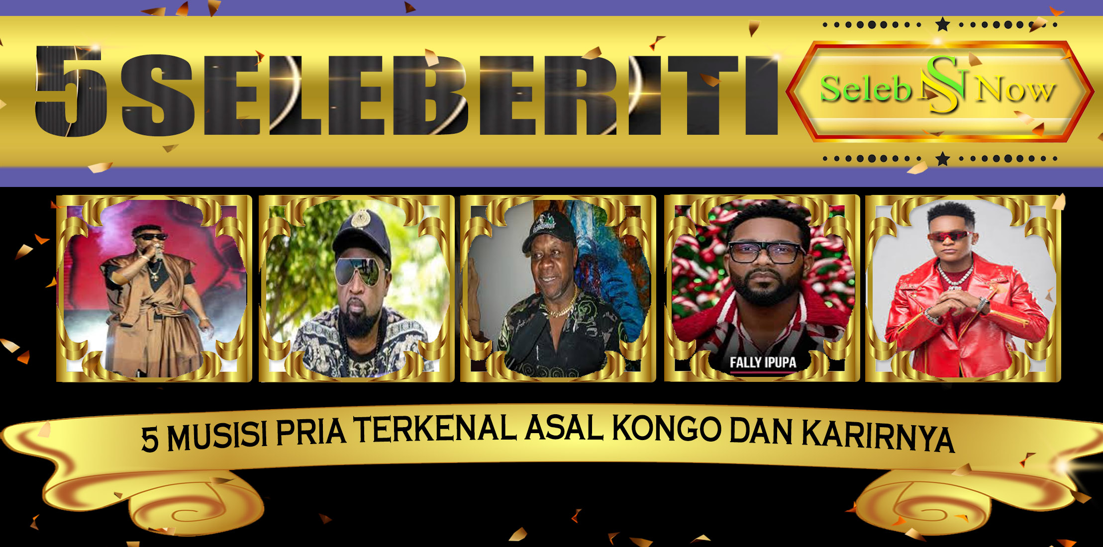 5 Musisi Pria Kongo